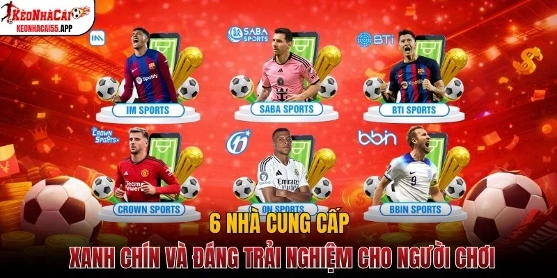 6 nhà cung cấp xanh chín và đáng trải nghiệm cho người chơi