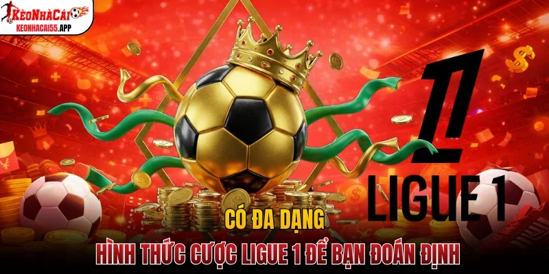 Có đa dạng hình thức cược Ligue 1 để bạn đoán định